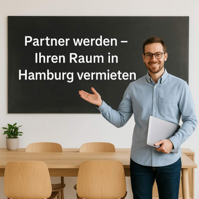 Partner werden – Ihren Raum in Hamburg vermieten